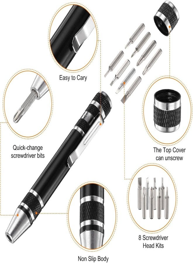 ILIKA Mini Screwdrivers Set, 8-in-1, Black - Image 5